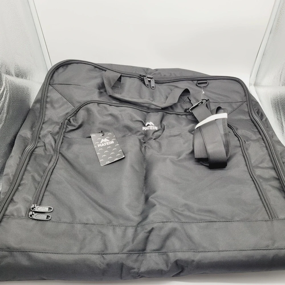 MATEIN Travel Garment‎ Bag – Waterproof Carry-On Suit Case with Strap, Black